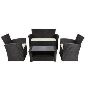 Phong Cách châu âu Cà Phê Ngoài Trời Cửa Hàng Bộ Sofa/Mây Bảng và Ghế Đặt - Product Image 2