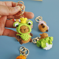 Peluche Capybara Tricotée à la Main - Adorable Animal en Crochet pour un Cadeau de Vœux de Guérison ou de Sympathie