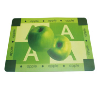 Napperons jetables 12x14 pouces en plastique sans BPA à impression personnalisée pour bébé enfants Restaurant