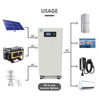 Stock UE - Batterie solaire au lithium 51,2 V 48 V 15 kWh 300 Ah 314 Ah - Stockage d'énergie tout-en-un - Batterie solaire au lithium Lifepo4 avec BMS