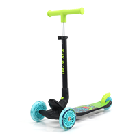 (Pas au détail) 2025 nouveau produit léger enfants Scooter pliable enfants Scooter avec roues clignotantes
