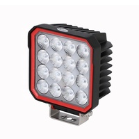 Mini phare de travail LED 4x4 super lumineux 12V 48W, feux antibrouillard/de conduite 6500K, étanche IP68, faisceau large, qualité supérieure pour camions et SUV tout-terrain