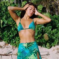 2025 Private Label Design Maillots De Bain Personnaliser Imprimer Tissu Bikini Femmes 2 Pièces Maillots De Bain Fabricant En Gros