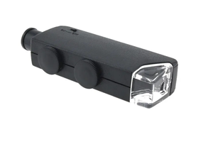 مجهر جيب مضيء بتقنية LED مع تكبير <span class=keywords><strong>60x</strong></span>-100x - Product Image 2