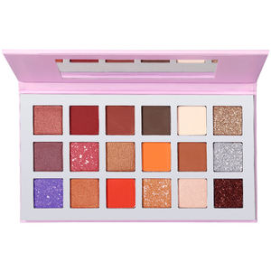 พาเลทอายแชโดว์หลากสีเครื่องสำอางแบบวีแกนมีสีสูง - Product Image 3