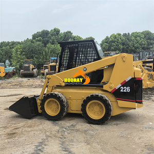 Minicargadora Cat 226B3 Minicargadora de tierra lista para enviar de toneladas pequeñas usada, maquinaria de movimiento de tierras con bajo estándar de trabajo a la venta - Product Image 4