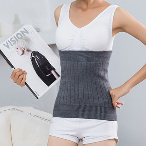 Ceinture de soutien lombaire en cachemire double couche, épaisse et chaude, fonction de maintien au chaud, pour la protection de la colonne lombaire des adultes - Product Image 1