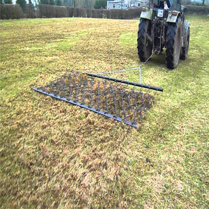 12피트(너비) x 8피트(길이) 헤비듀티 사각 용접 강철 체인 드래그 해로우 (차도, 목초지, 경기장 관리용) - Product Image 4