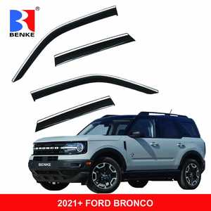 Deflector de Ventana Lateral para <span class=keywords><strong>FORD</strong></span> <span class=keywords><strong>BRONCO</strong></span> 2021+, Visera para Lluvia - Product Image 2