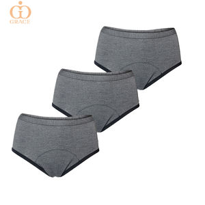 Bragas de Tanga sin costuras para menstruación, 4 capas, alta absorción, protección total, protección total, menstruación, a prueba de fugas - Product Image 3