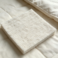 Ouate légère en polyester non collée, creuse et conjuguée, ignifuge et recyclable, pour rembourrage de matelas – Approvisionnement direct usine