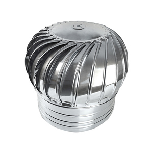 Minxin thép không gỉ 400 # H370 * w530mm xây dựng kho Roof gắn tuabin gió mà không cần điện - Product Image 4