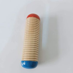 Agitador de arena con rosca, instrumento de percusión Orff, acompañamiento para jardín de infantes, palo de arena rítmico profesional de 14,8 cm - Product Image 4