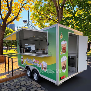Chariot de vente ambulant pour boulangerie, restaurant, café, jus, traiteur, camion mobile, remorque de restauration rapide, remorque de cuisine de rue - Product Image 1