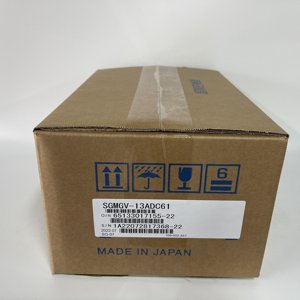 มอเตอร์เซอร์โว AC ยี่ห้อ Yaskawa รุ่น SGMGV-13ADC61 ของแท้ 100% ใหม่เอี่ยม - Product Image 1