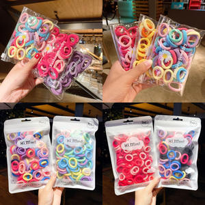 50 pz/borsa grazioso colore della caramella Nylon senza soluzione di continuità 2.5CM elastici accessori <span class=keywords><strong>per</strong></span> <span class=keywords><strong>capelli</strong></span> <span class=keywords><strong>per</strong></span> bambine bambini cravatte <span class=keywords><strong>per</strong></span> <span class=keywords><strong>capelli</strong></span> Set <span class=keywords><strong>per</strong></span> bambini - Product Image 2