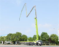 Pompe à béton mobile montée sur camion à 6 sections Zoomlion vente chaude 62m 62X-6RZ en Asie