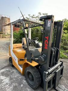 Factory Direct Sale <b>Used</b> Small Forklift TCM 3 Ton Diesel Forklift Raise 3m Secondhand Forklift in shanghai - Product Image 2