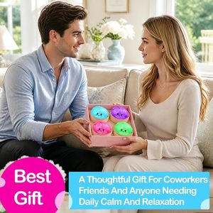 Fidget Toys 8.5cm Glitter Dumpling Squishy Maltose Squishy Cute Dumpling Squishy Instock Stress Relief Toys for Stress - Product Image 4