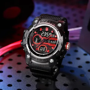 นาฬิกาผู้ชายสไตล์ใหม่2023g กันน้ำ50M นาฬิกาควอตซ์กีฬาช็อกสำหรับผู้ชายนาฬิกาข้อมือดิจิตอลนาฬิกา8086
