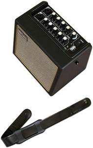 แอมป์กีตาร์โปร่งแบบพกพา Coolmusic 30 วัตต์ ใช้พลังงานจากแบตเตอรี่ - Product Image 3