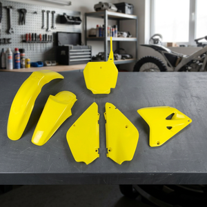 Kit di plastica 102 giallo per Suzuki RM 85 2000-accessorio 2025 - Product Image 3