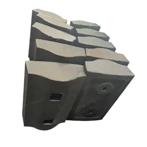 Forro de placa de moinho de bolas de alta qualidade para máquinas de moagem de mineração vendas diretas dos fabricantes
