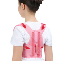 Correcteur de posture réglable pour enfants, respirant, en maille, soutien du dos et des épaules pour le sport et l'usage quotidien