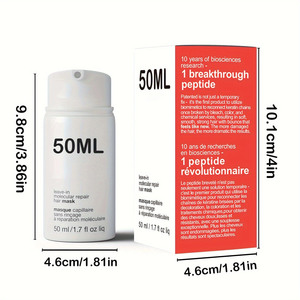<span class=keywords><strong>Mascarilla</strong></span> Capilar Herbal Orgánica K108, Tratamiento Molecular Sin Enjuague <span class=keywords><strong>para</strong></span> <span class=keywords><strong>Cabello</strong></span> Seco y Dañado, Repara el <span class=keywords><strong>Cabello</strong></span> Afectado por Productos Químicos y Calor - Product Image 4