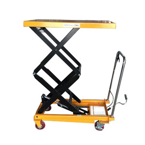 รถยกไฟฟ้าขนาดเล็ก 0.9 เมตร แบบขาพับได้ รับน้ำหนัก 1000 กก. ทำจากเหล็ก - Product Image 1