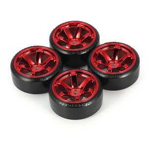 ยางดริฟท์แบบนิ่ม 4 ชิ้น สำหรับรถดริฟท์ 1/10 HPI <span class=keywords><strong>Tamiya</strong></span> HSP รถบังคับวิทยุ - Product Image 4