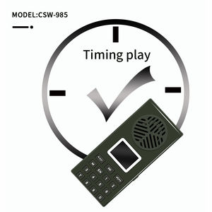 โรงงานเสนอขายเครื่องเรียกนกแบบกันน้ำ MP3 เสียงนก 50W พร้อมรีโมทคอนโทรล เสียงสัตว์ จิ้งจอก <span class=keywords><strong>กวาง</strong></span> สำหรับล่าสัตว์ รุ่น CSW-985R - Product Image 6