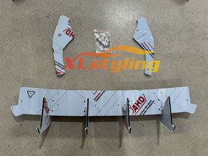 XLstyling voiture pare-chocs avant séparateur standard lèvre côté jupe <span class=keywords><strong>GTI</strong></span> diffuseur arrière extension R becquet pour <span class=keywords><strong>Golf</strong></span> MK 8 kit carrosserie - Product Image 5