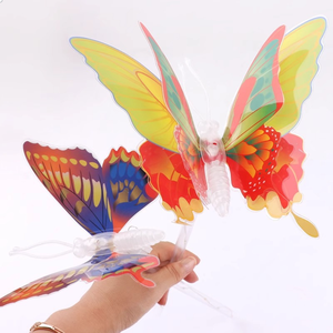 Cadeaux magiques bâton lumineux coloré led enfants l'adorent jouets lumineux papillons colorés bâtons de paillettes cadeaux de fête - Product Image 5