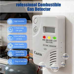 Détecteur de gaz ABS intelligent 4G, détection de méthane, alarme sonore et visuelle, application de contrôle à distance, 12V, durée de vie du capteur de 5 ans, pour la maison, la cuisine - Product Image 3