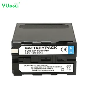 digital camera 13400mAh NP-F990 NP-F990PRO Rechargeable Lithium Battery for SONY 1000C 1500C 2500C Camera LED Video Light Lamp