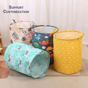 Wholesale Bulk Collapsible Laundry <b>Basket</b> Hotel Housekeeping Storage Commercial <b>Foldable</b> Waterproof Hamper for Hospital - Product Image 1