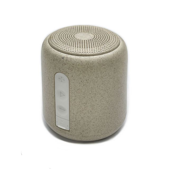 2022 New Materials Natural 2 in 1 Sustainable Eco-friendly Bt Wooden Wireless Bamboo Cement Charger and Speaker