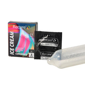 Condones de Látex Recare con Diseño Nuevo, Puntos Grandes, Sabor a Helado, para Hombre, Más Vendidos, de Alta Calidad - Product Image 5