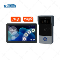 Caméra intelligente pas cher sonnette vidéo Portero Inteligente Ip capteur de mouvement maison vidéo porte sonnette contrôle d'accès interphone avec écran