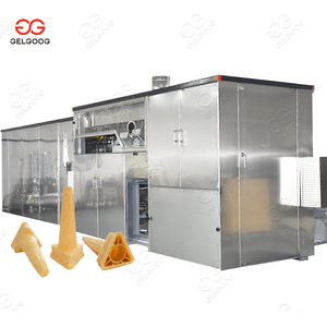 Thương Mại Kem Cone Máy Làm Mini Đầy Sắc Nét Cones Wafer Hình Dạng Dây Chuyền Sản Xuất Cho Ice Cream Cone - Product Image 2