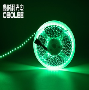 RGB LED Strip <b>Light</b> 5mm Single Row 120 LEDs/m 12V 24V Color Changing Flexible Cuttable Strip for Cabinet Bedroom Home Decoration - Product Image 4