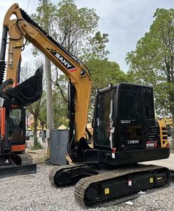 Mini-excavatrice Sany SY55C de 5,78 tonnes sur chenilles avec godet de terrassement d'une capacité de 0,18 m³ - Product Image 3