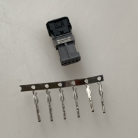 Découvrez maintenant : Connecteur PBT étanche à 4 broches pour faisceau de câbles électriques automobiles, référence 2141466-1