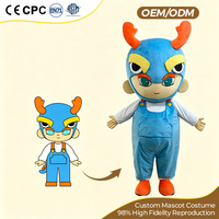 Costume de mascotte de personnage de dessin animé sur mesure pour entreprise, événement promotionnel, activité commerciale, pour adultes