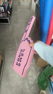 Biểu tượng tùy chỉnh giữa ngón tay bọt ngón tay trong hình dạng khác nhau bán buôn miếng bọt biển thể thao tổ chức sự kiện cổ vũ găng tay chào đón Quà Tặng - Product Image 5