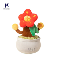 Nouvelle Offre Promotionnelle : Jouet en Peluche Personnalisable en Gros, Arbre à Monnaie Mignon en Pot, Bambou Porte-Bonheur pour Bureau