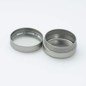 Vente en gros d'échantillon gratuit Petites boîtes de conserve rondes en aluminium de haute qualité gaufrées et personnalisées imprimées pour emballage cosmétique - Product Image 6