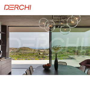 Derchi nfrc Hurricane-proof và không thấm nước bên ngoài Nhôm kính cửa trượt năng lượng hiệu quả cửa trượt - Product Image 5