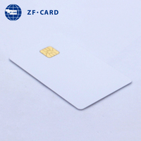 Carte intelligente à jet d'encre simple Big Chip Contact 4442 4428